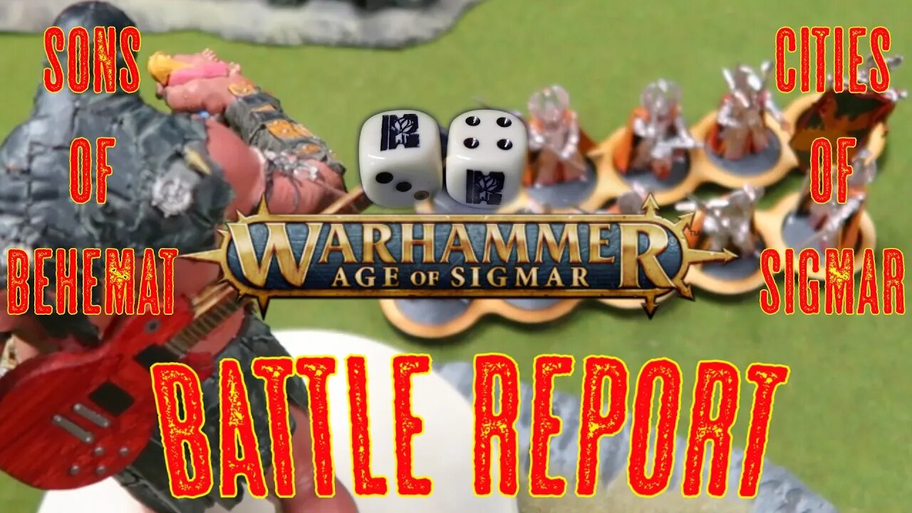 Sons of Behemat vs Cities of Sigmar Warhammer Age of Sigmar Battle Report