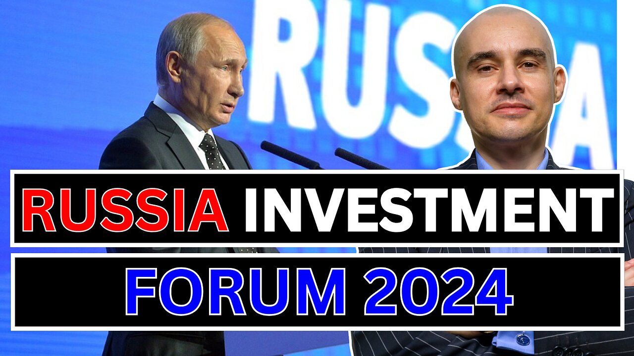 Breathe2Prosper Show: 🔴 LIVE: Putin Speaks at the Russian Investment Forum 2024