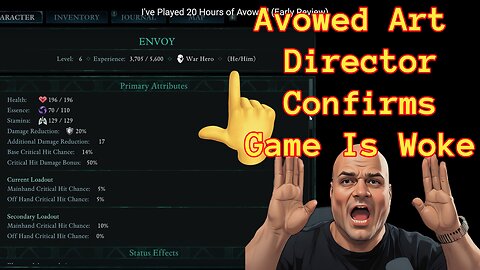 Avowed Art Director Confirms Game Is Woke