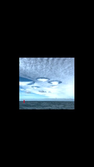 Strange Clouds Over The Gulf Of Mexico