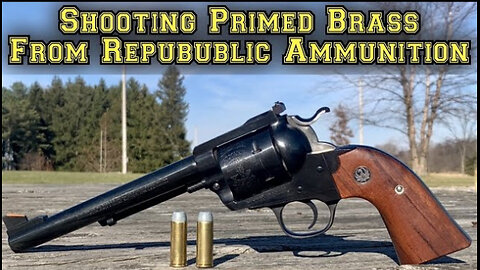 Shooting Primed 45 Colt Brass in my Ruger Blackhawk Bisley and Cimarron Pistoleer