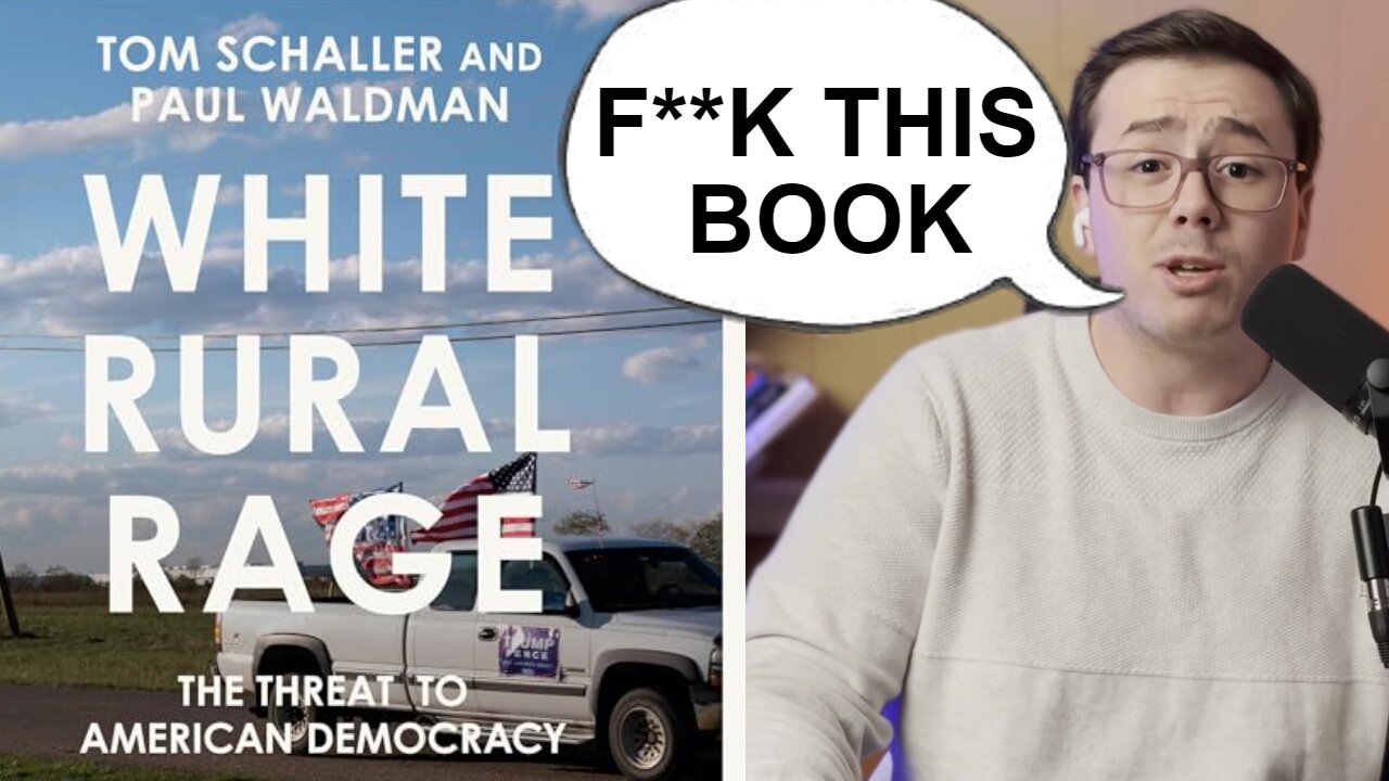 MSNBC Pushes WOKE Book Called "WHITE RURAL RAGE"