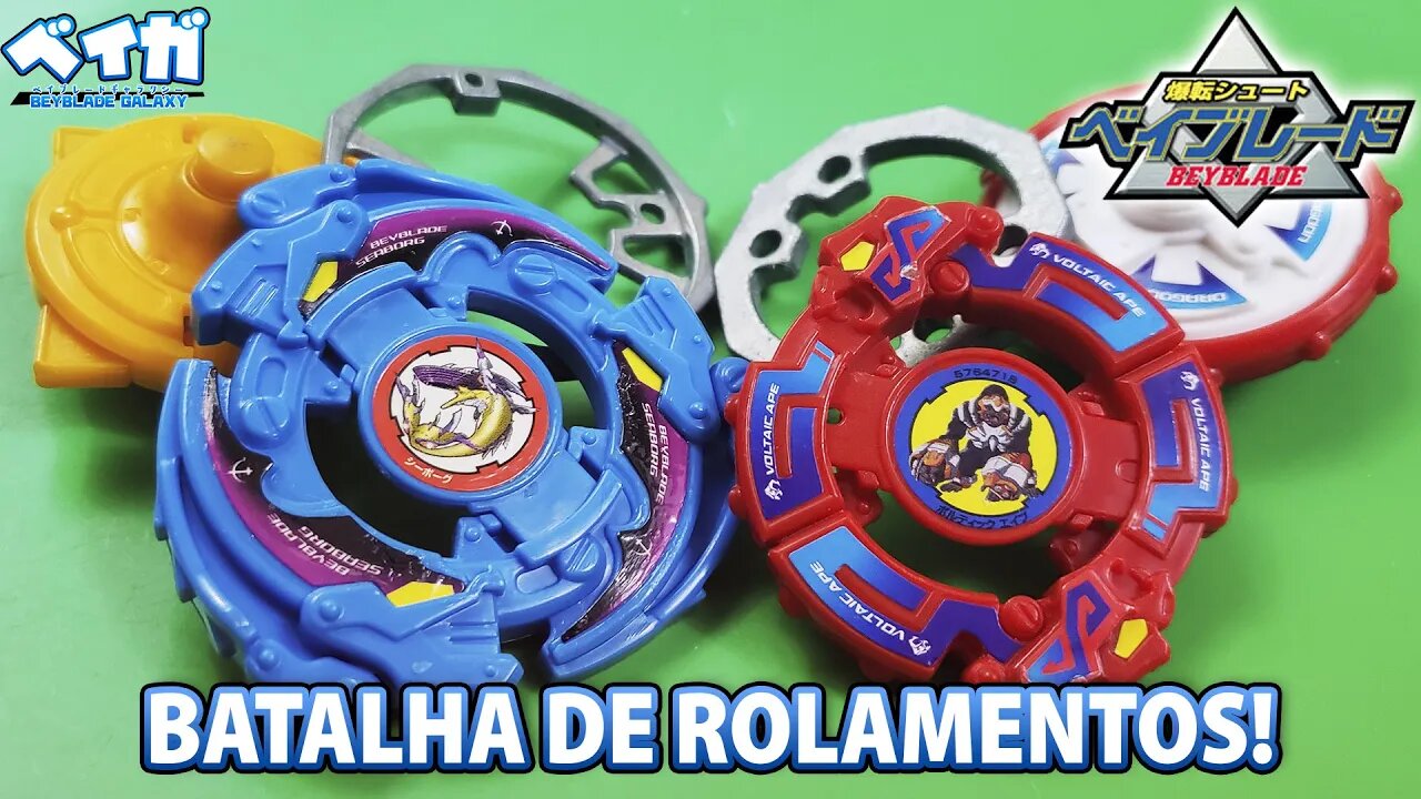 COMBO SEABORG 2 vs COMBO VOLTAIC APE - Beyblade ベイブレード