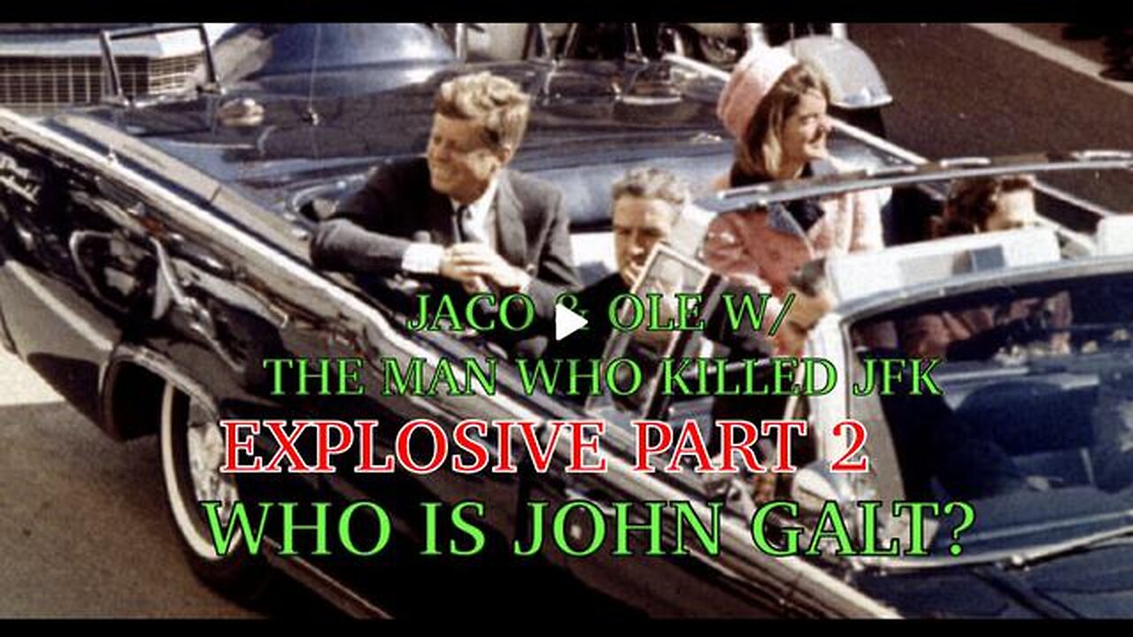 JACO & OLE W/ PT 2 W/ THE MAN WHO ASSASSINATED JFK. EXPLOSIVE INTEL ON MARILYN RFK & MORE