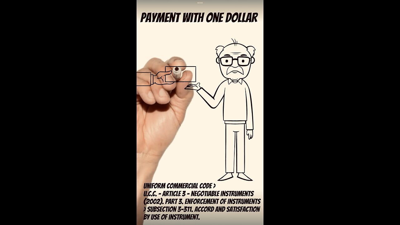 Payment with one dollar. #Knowledgemakesmenunfit2beAslave