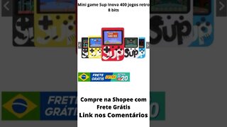 Mini game Sup Inova 400 jogos retro 8 bits #shorts