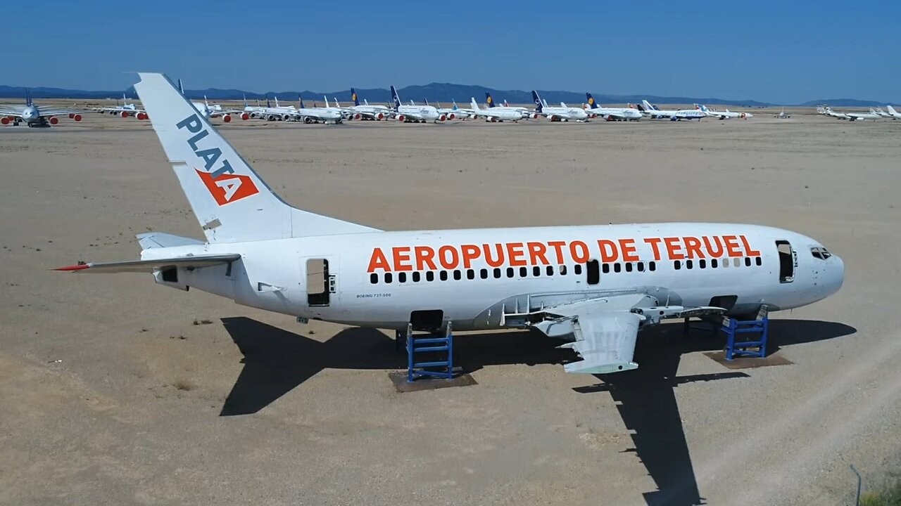 TERUEL - AN AIRCRAFT GRAVEYARD THAT BECAME A BIRTH CENTER