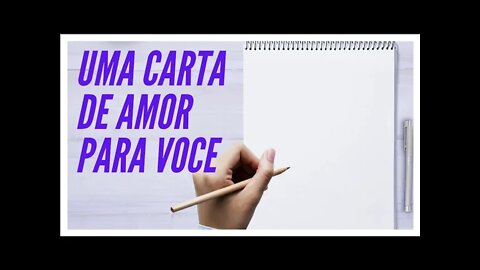 UMA CARTA DE AMOR DO SENHOR PARA TI. LEGENDAS