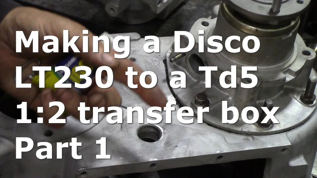 Building a 1:211 ratio LT230Q for a Defender Td5 from a Discovery 1 or 2 Part 1