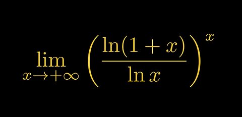 Calcul d'une limite