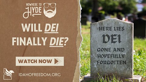 Nowhere To Hyde -- Will DEI Finally DIE?