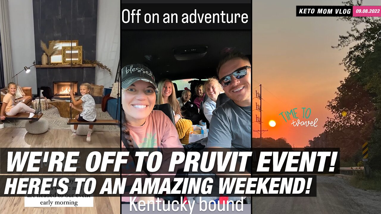 Off To An Amazing Event! Can't Wait! | KETO Mom Vlog