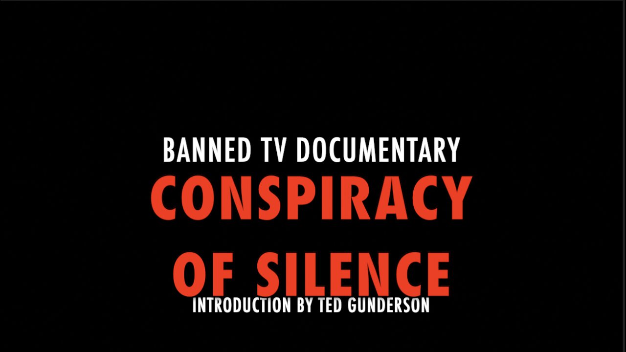 CONSPIRACY OF SILENCE - WARNING - FOUL LANGUAGE!