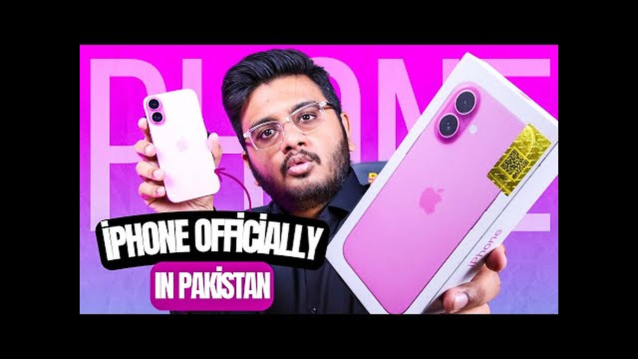 iPhone 16 Official Pakistani Unboxing | Price in Pakistan ?