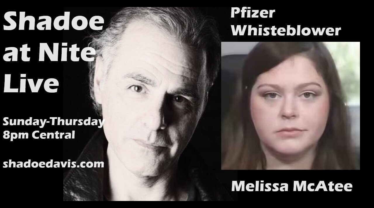 Pfizer Whistleblower Melissa McAtee joins the show to tell her story!