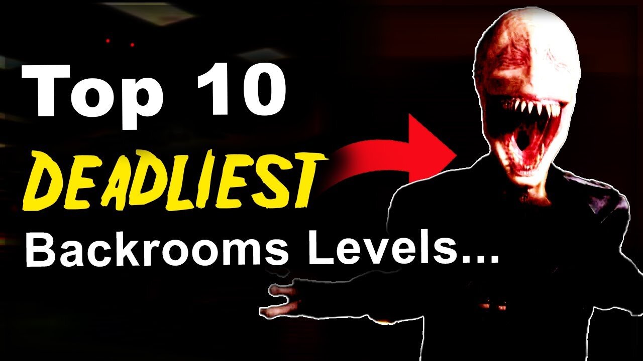 Top 10 DEADLIEST Backroom Levels!!