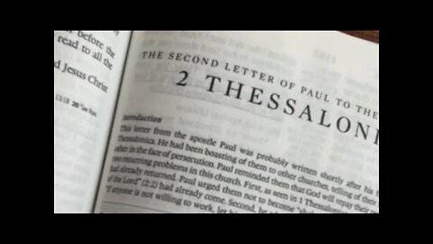 2 Thessalonians 2:5-12
