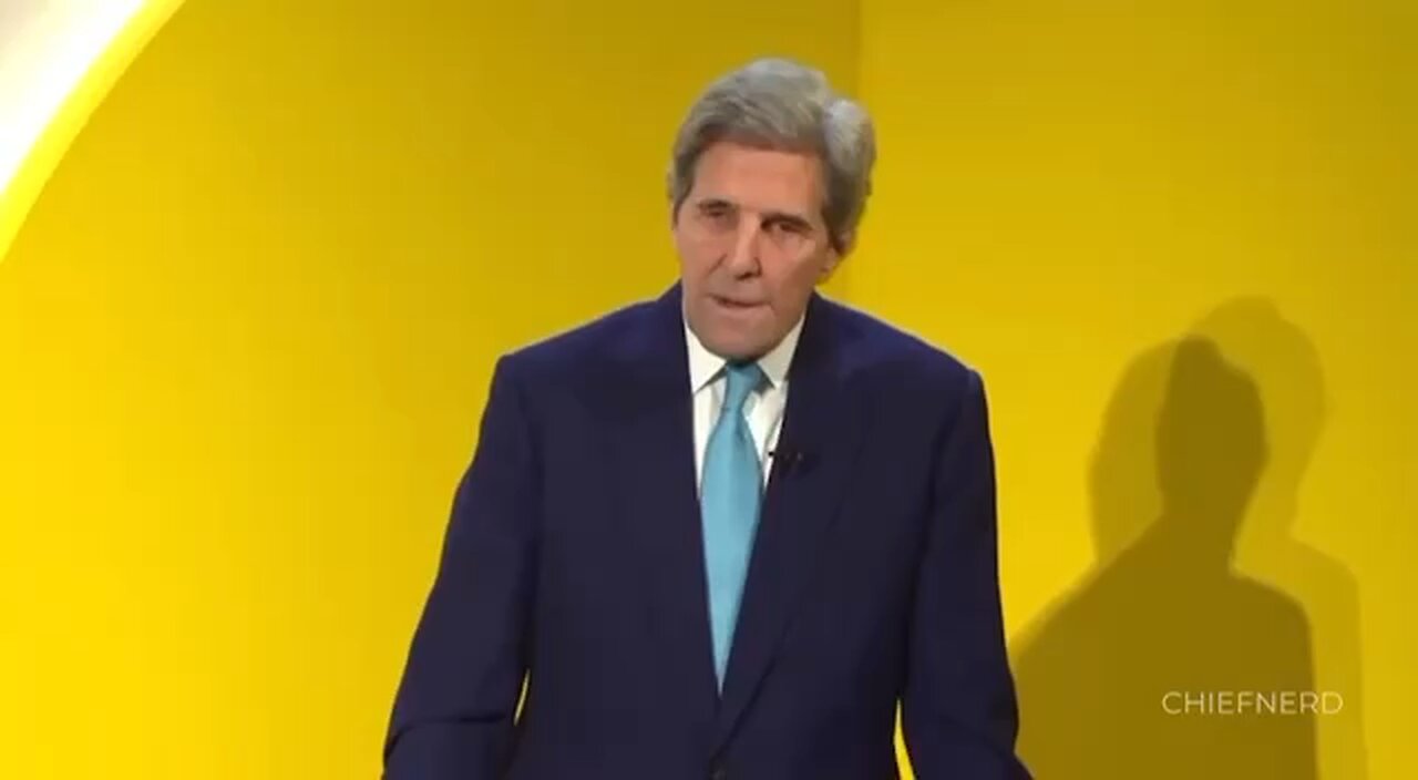 John Kerry davos money money 💰 money money money 💴 money 💵