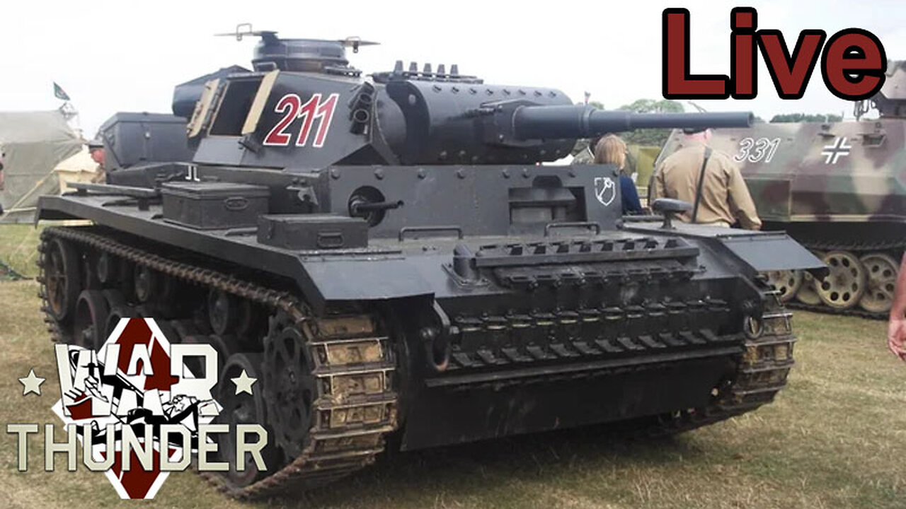 War Thunder - Live- Team G - WW II Tanks - Squad Play - Join Us