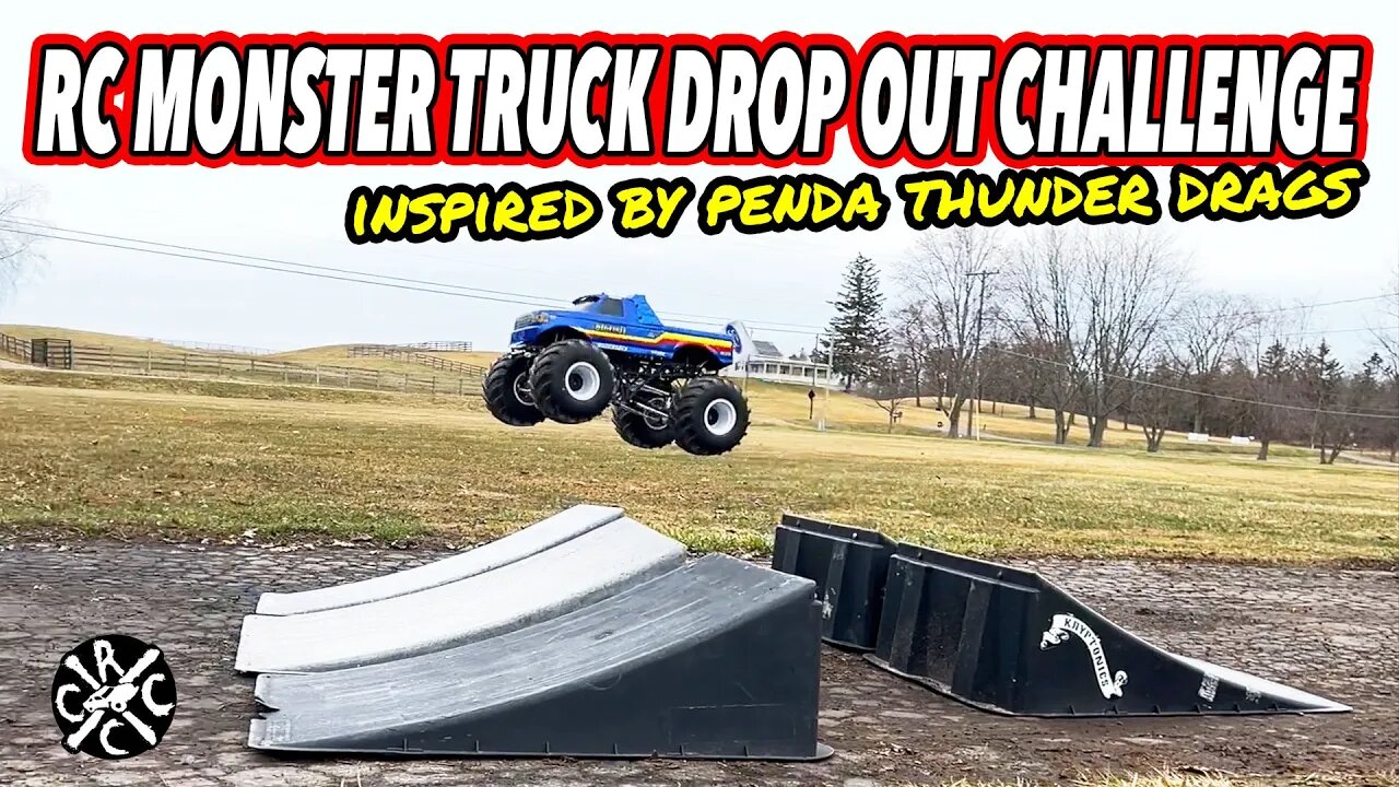 RC Monster Truck "Drop Out Challenge" - Bari Musawwir's Penda Thunder Drags Inspired Callout