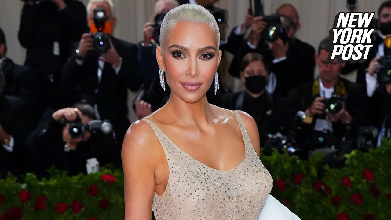 Kim Kardashian addresses rumors she damaged Marilyn Monroe's iconic dress at Met Gala