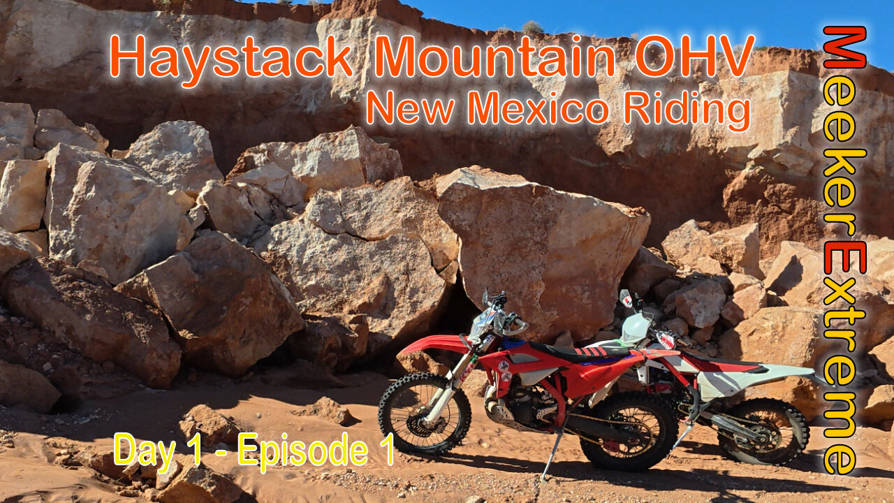 Haystack Roswell New Mexico - Day 1 - Singletrack, Sand Washes, and Rocks - Episode 1