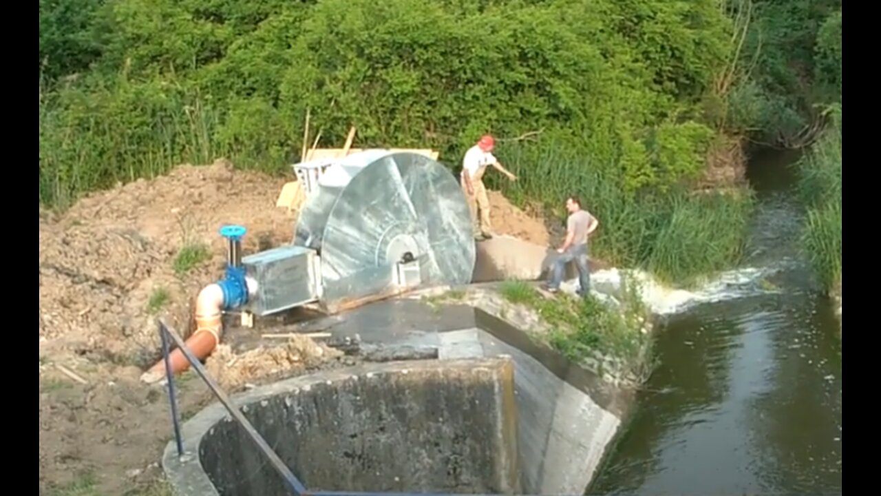 Micro Hydro generator. 50kw.