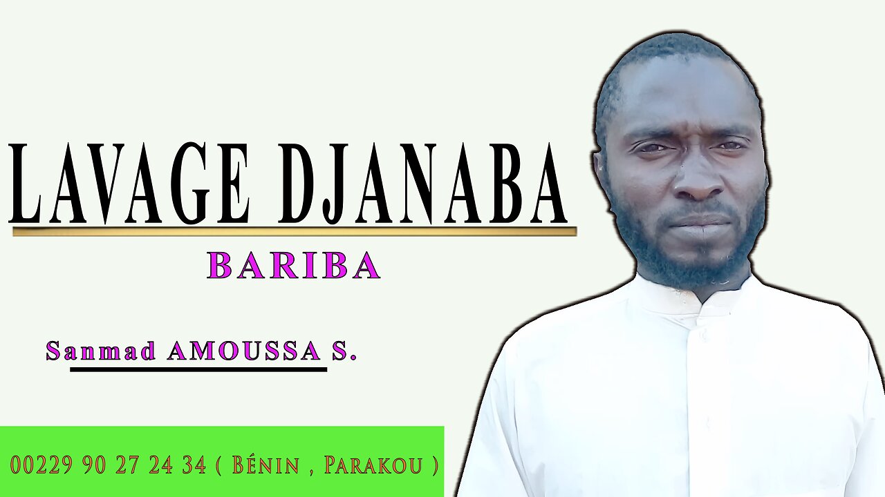 LAVAGE DJANABA - BARIBA