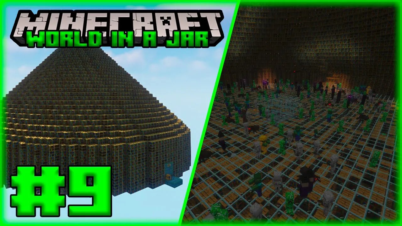 Minecraft World In a Jar #9:FIM!!!