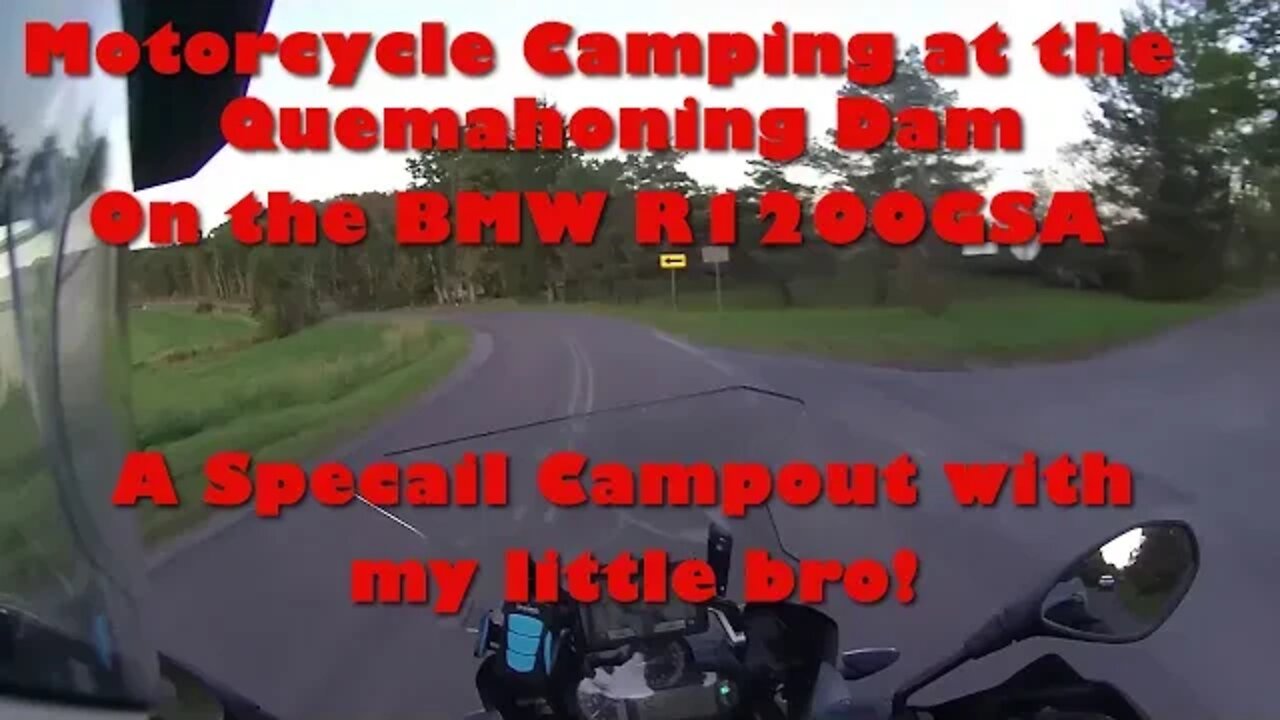 Motorcycle Camping on the BMW R1200GSA