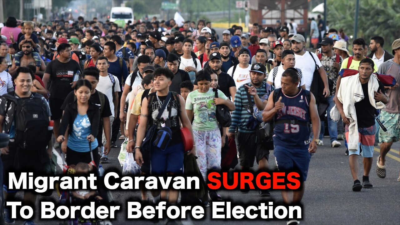 Migrants Rush The Border Before Trump Wins