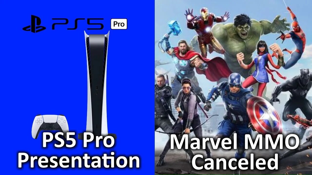 PlayStation Plus Discount Fee Error, PS5 Pro/Xbox Series XL, Marvel MMO Canceled