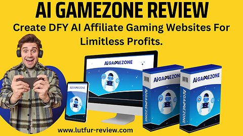 AI GameZone Review – Create DFY AI Affiliate Gaming Websites For Limitless Profits. 