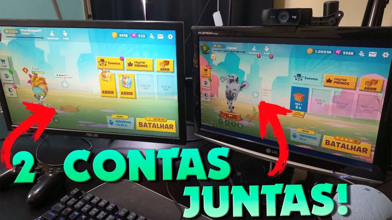 COMO JOGAR ZOOBA NO COMPUTADOR (PC) 2 MANEIRAS!