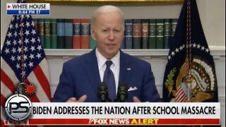 BIDEN DESECRATES MURDERED CHILDREN