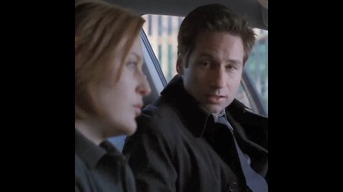 Mulder and Scully Getting Into and Out Of Rental Cars and other vehicles (Original Run 1993-2002)