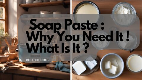 How to Make Dual-Lye Soap Paste | The Versatile Base for Liquid Soap, Scrubs & More!