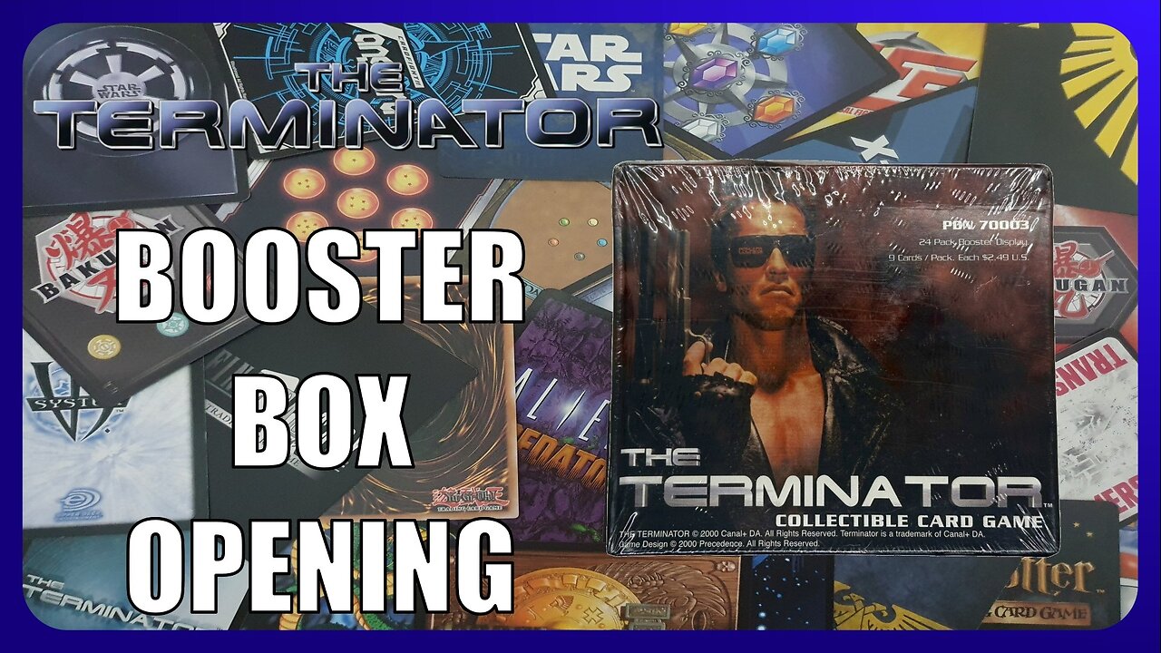 Opening The Terminator CCG Booster Box : OOP Ep015