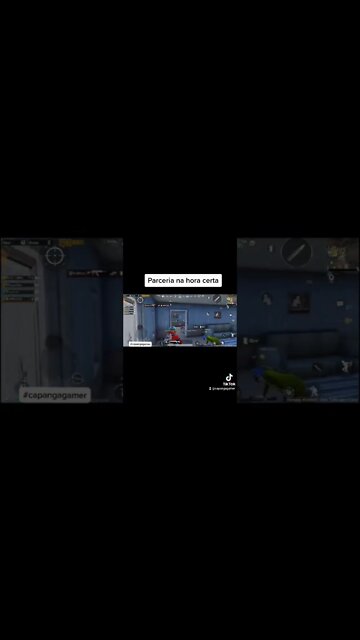 Parceria na hora certa. #pubg #pubgmobile #capangagamer #pubgbrasil #love #jogos #gaming