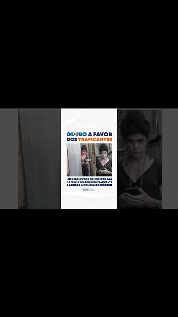 Filmar como os traficantes "recebem" os policiais ela não quer, não é mesmo? #shorts #midia #direita