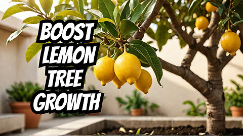 Boost Your Lemon Tree Growth with Bananas!