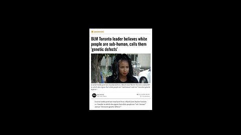 BLM Toronto goes Nazi?
