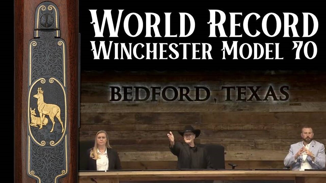 WORLD RECORD Winchester Model 70!