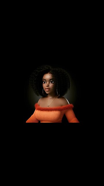 stylized 3d character