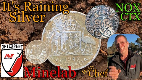 It's Raining Silver Metal Detecting