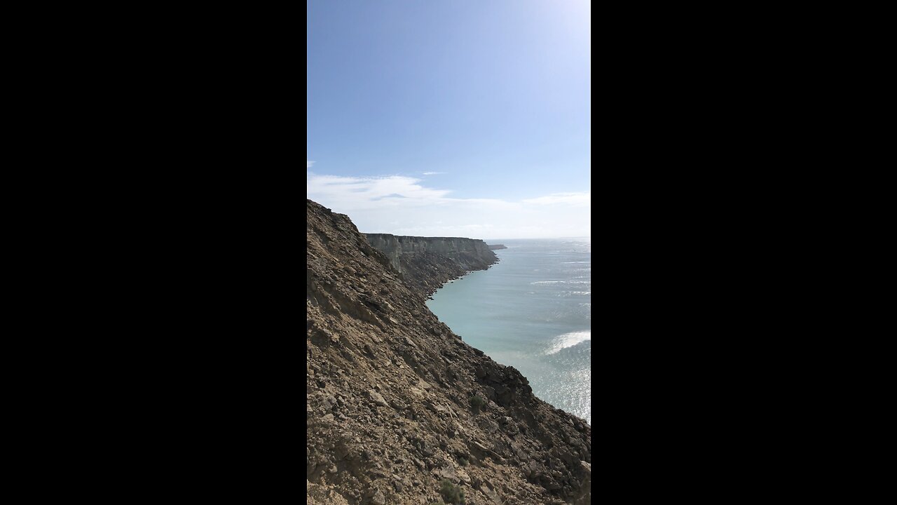 Gwadar mountain view of beach 🏖 😍