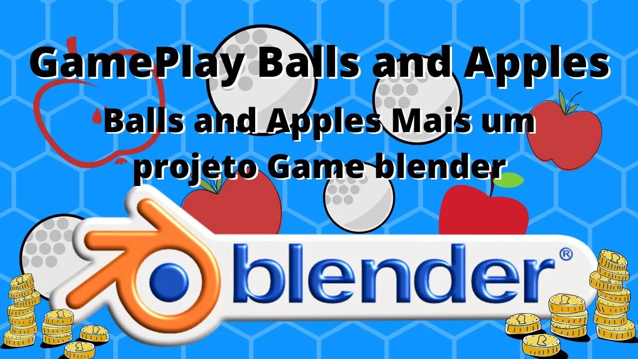 GamePlay Balls and Apples Game Blender