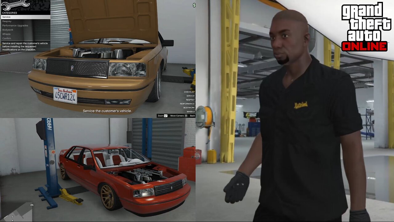 GTA Online Auto Shop Service Day 3