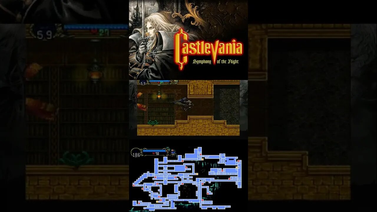 CASTLEVANIA SOTN - PROCURANDO O SAVE POINT