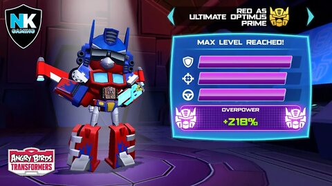 Angry Birds Transformers - Preview Of Level 25 Ultimate Optimus Prime